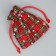 Bag gift canvas "New Year stories", snowflakes, 10 x 12 cm +/- 1.5 cm, New Year