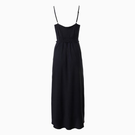 Women's dress Midy Minaku: Casual Collection Black Color, Rr. 48-8