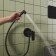 MILARDO RORA RORBLR08 bideter, with hygienic shower, built -in, black