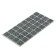 Laying furniture tundra, 19 x 19 mm, square, gray, 32 pcs.