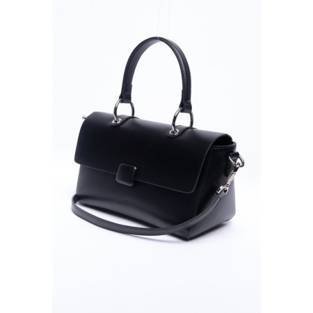 Bag women, genuine leather, Ludor black, 24x11x15 cm-1