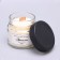 Aromatic candle made of soy wax in a bank, 75 g, orange