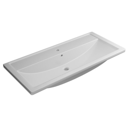 Sink uperwood Foster, furniture, 100 cm, rectangular-4