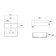 ABBER RECHTECK AC2208 sink, invoice, 415x415x150 mm, white
