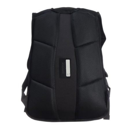 Youth backpack 43 x 31 x 20 cm, Grizzly, ergonomic back, laptop department, black-5
