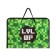 A4 labor folder with handles, 325 x 230 x 25 mm, zipper around, folding bar, plastic, PTR-6 calligrata "Pixels"