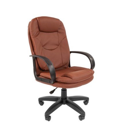 Office chair for the operator ST-68 eco-leather, brown