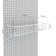 Korsin regiment for economy panels, 596 × 140 × 114 mm, white color
