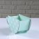 Kashpo wooden "Cup in polka dots", mint, 20 × 9 × 11 cm