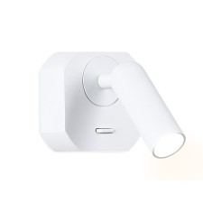 The lamp is a ladder LED with a switch Ambrella Light, Wall, FW282, LED, 3 W, 225LUM, 4200K, Color White Sand