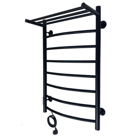 Electric towel "Sanprise" Classic P8, 500x800 mm, left, black-2