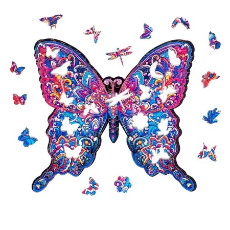 Figure puzzle "Butterfly"-1