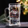 New Year! New Year's beer mug "Good luck in business!" 500 ml