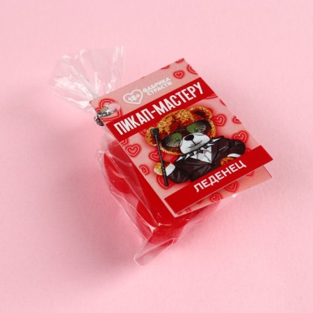 Lollipop with the postcard "Pickup master", 15 g. (18+)-3