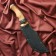 Caucasian knife, cutting "Phlibuster" with scabbard, steel - 40x13, steel - nut, 16 cm