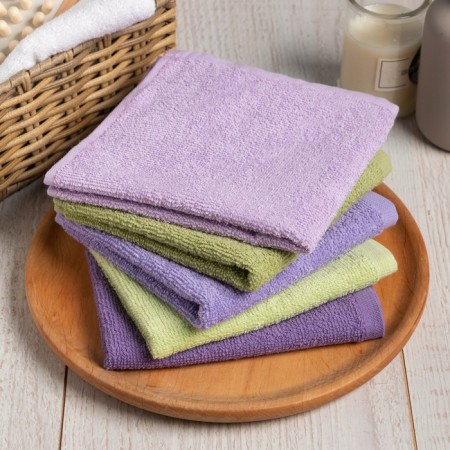 A set of terry napkins "The most beautiful" 30x30 cm -5pcs, 100% HL, 340g/m2-1