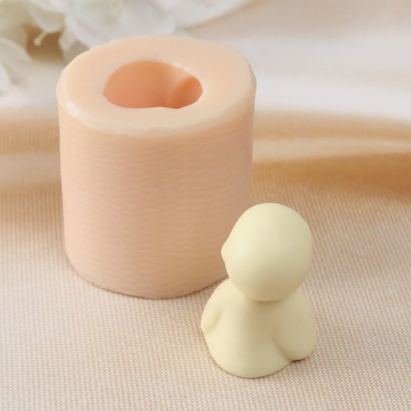 Silicone Mold "Little Buddha 4" 2.5x2.5x4 cm-2