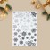 Vinyl stickers with foil "New Year", 30 x 50 cm, New Year