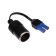 Cable adapter of the EC5 cigarette lighter for the battery 12V, wire 10 cm