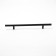 Hand -handed tundra rating, light, d = 12 mm, m/o 192/300 mm, external leg, black color