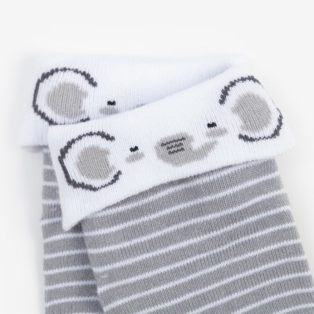 Children's socks with a gate crumb I am an “elephant”, size 10-12 cm-2