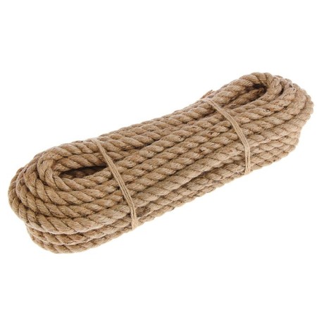 Rope jute twisted 12 mm, elbow (10 m)