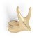 Furniture hook cappio bambi, two -rod, zinc, color satin gold