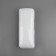 Curtain tape fixed assembly, matte, 2.5 cm, 80 ± 1 m, white color