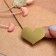Sticker with embossing, gold, 3.5 x 2.5 cm