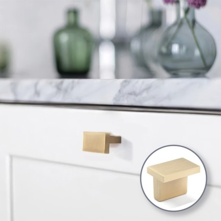 Furniture handle Cappio RT202, color satin gold