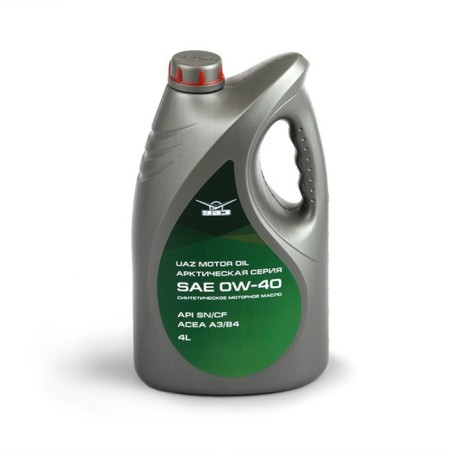 Motor oil LUKOIL UAZ Motor Oil 0W-40, 4l