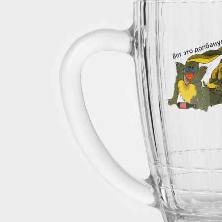 Beer mug "Following", 500 ml, MIX drawing-2