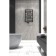 Electric towel Indigo Flavio, 800x500 mm, timer, hidden installation, black