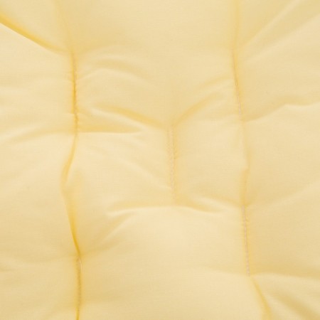 A set of pillows for a chair 35x35cm 2pcs, cell, yellow, fire, chip cotton 100%-1