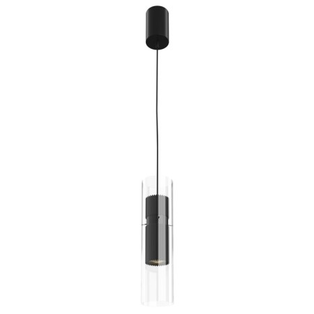Suspension lamp Maytoni Mod326PL-01B, 1xGU10, 50W, 32x8 cm, Black color
