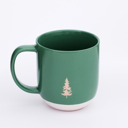 New Year's ceramic "Winter Forest" mug, 400 ml
