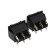 Klavim Switch 250V 15A (6C) (ON) -Off- (ON) Black with a neutral b/fix (RWB-508, SC-767)