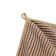 Set of towels "strip", size 30x70 cm, 70x130 cm, beige color