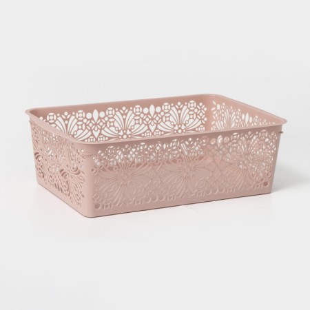 Floral storage basket, 30 × 19.5 × 9.5 cm, color mix-4