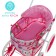 Stroller for dolls is universal, with a basket, bag, metal frame