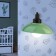 Nightlight-NLED-487-1W-SW-GR lamp on green batteries