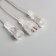 Garland “icicles rhyflated” 2.5 × 0.3 m, IP65, transparent thread, 192 LED, glow of multi with the effect of 12 V effect
