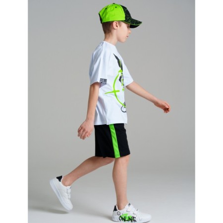 Set for the boy PlayTode: T -shirt and shorts, height 134 cm-2