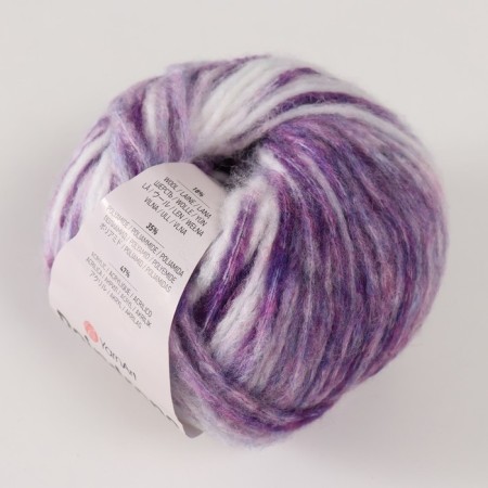 Rindrops yarn 18% wool, 35% polyamide, 47% acrylic 115m/50g (2914 Lilac Melange)-1