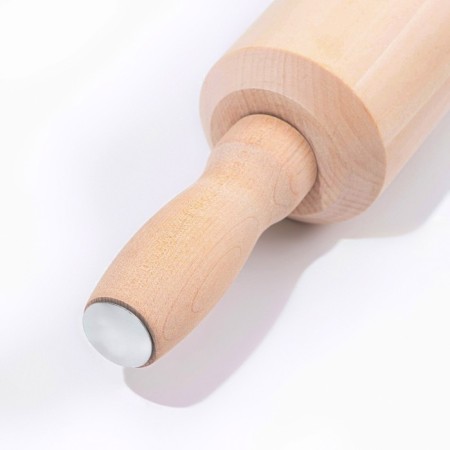 Rockbrush with rotating handles, 50x7 cm, linden-1