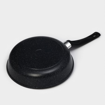 The frying pan “Elite”, d = 24 cm, plastic handle, anti -stick coating, black color-4