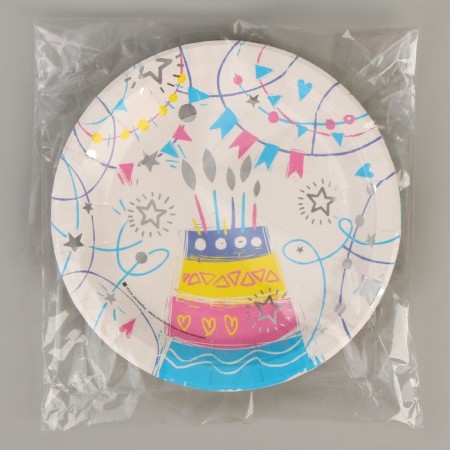 Paper plates, 6 pcs.-2
