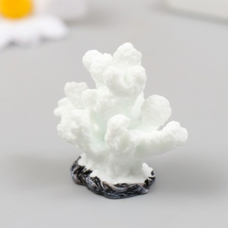 Figure for Florarium Polystone "Coral Finger" White 4.6x4.1 cm-3