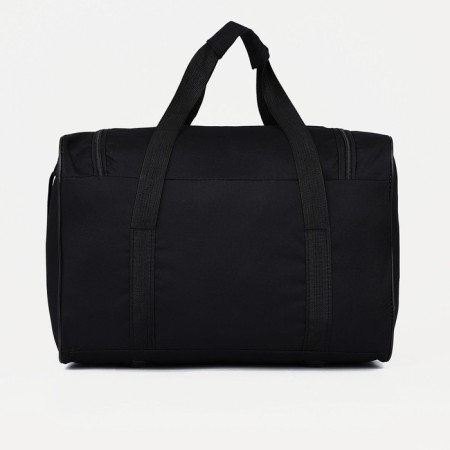 Road bag with lightning, external pocket, long belt, black color-1