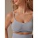 Female top on thin straps Top Spalla Stretta, size 44-46, heavenly color